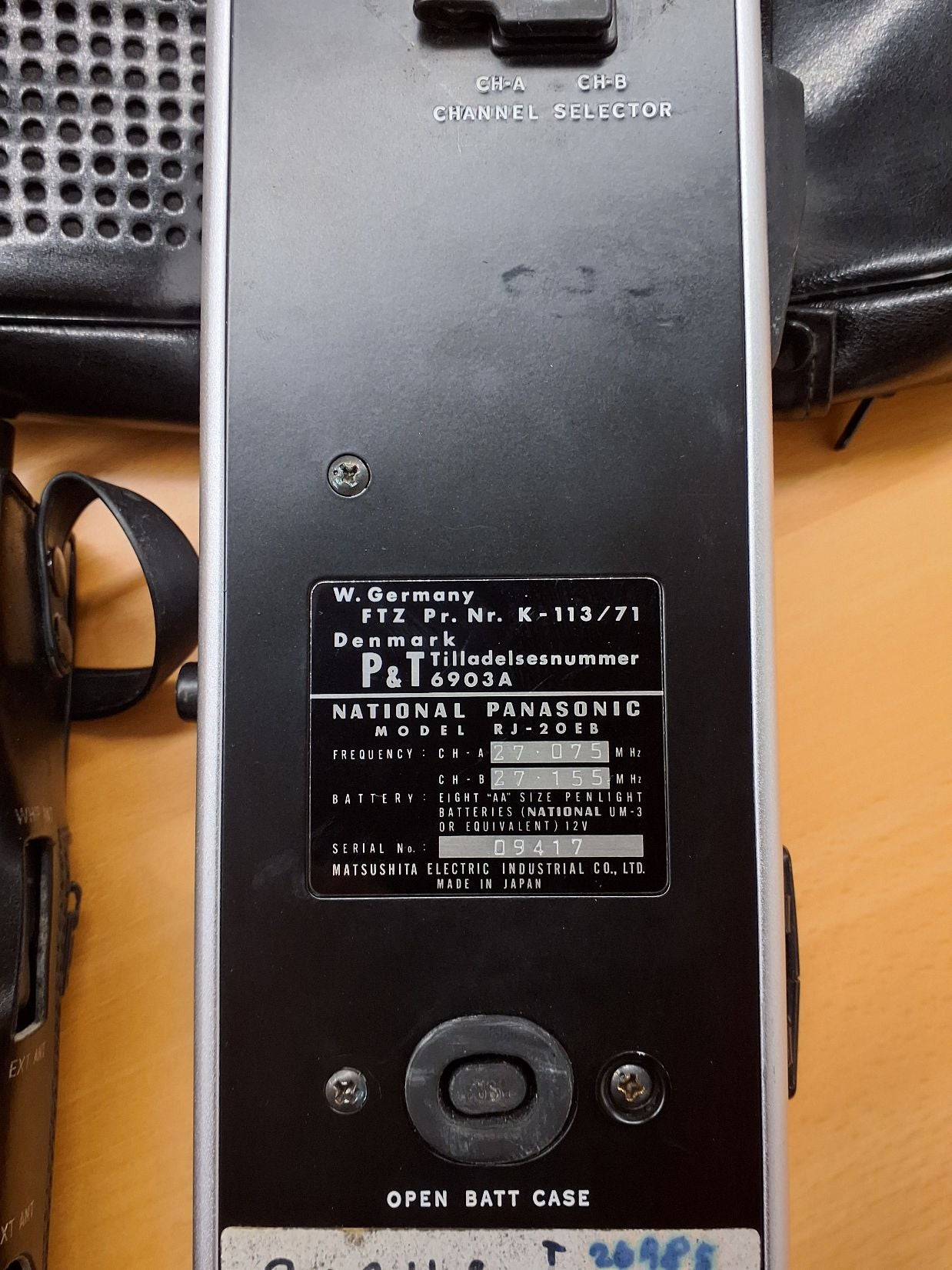 Walkie talkie/ kortbølgeradio